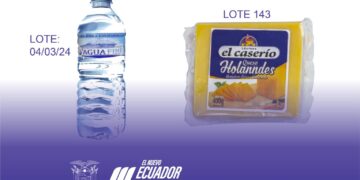 Arcsa detecta contaminación bacteriana y de plomo en agua embotellada y queso