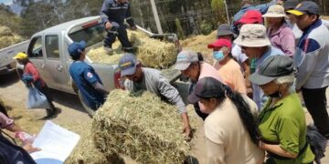 MAG entrega ayuda a damnificados por incendios forestales en Quito