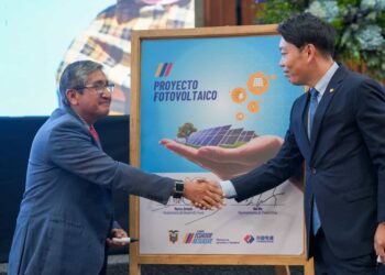Empresa china dona planta al MAG planta de energía solar