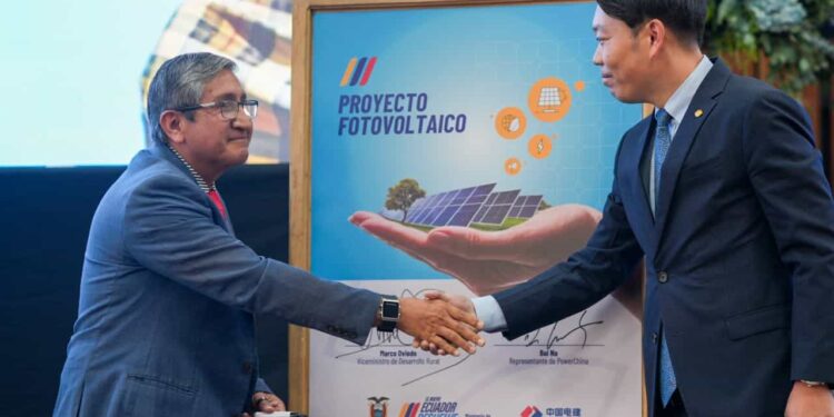 Empresa china dona planta al MAG planta de energía solar