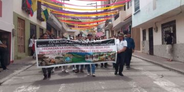 Denuncian contaminación minera que afecta al agua en Espíndola, provincia de Loja