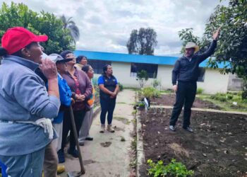En Mejía: adultos mayores de la AFC aprenden a desarrollar una agricultura rentable