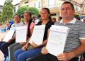 Títulos de propiedad de tierras y renovación de convenios para productores de Montalvo
