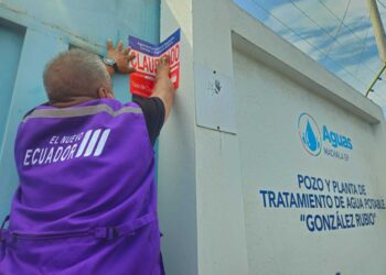 En Machala, clausuran planta de agua potable por presencia de arsénico