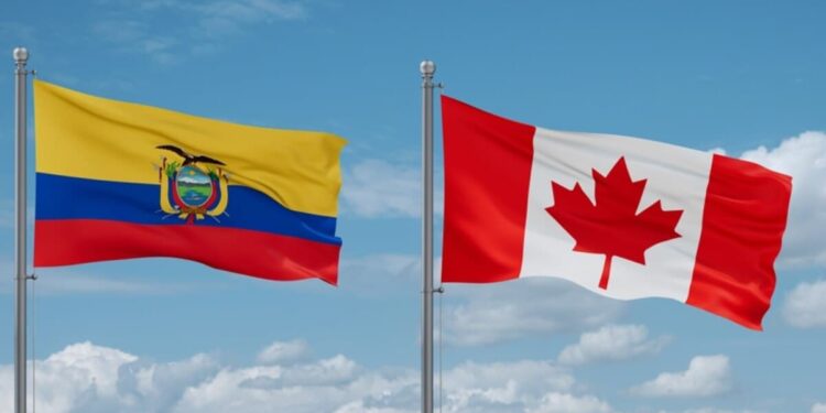 Ecuador tiene una balanza comercial desfavorable con Canadá
