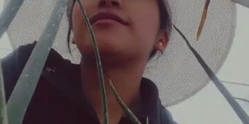 Abigail Mamani una joven boliviana que combina la sabiduría ancestral con la vida urbana para reconectarse con la tierra