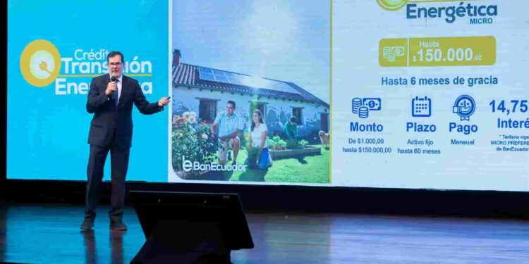BanEcuador impulsa la transición energética con el nuevo crédito verde y el Foro “Finanzas Sostenibles”