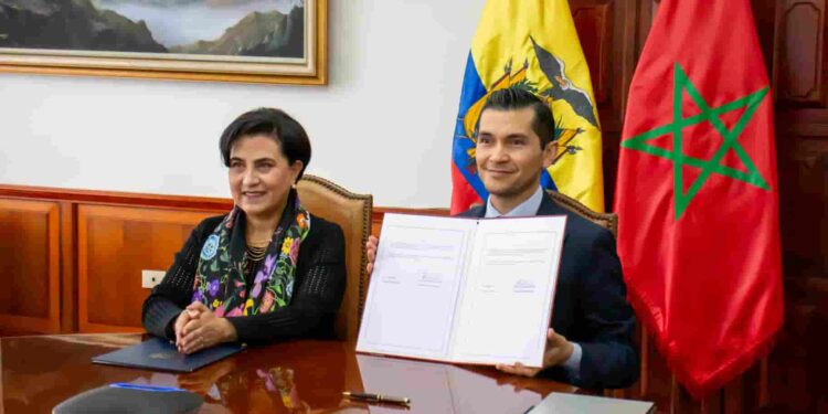Ecuador y Marruecos sellan alianza estratégica para abrir nuevos mercados de exportación