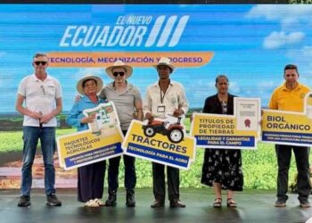 Gobierno impulsa la agroproducción en Los Ríos con más de USD 800.000