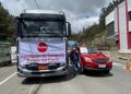 Transportistas y comerciantes protestaron por  guerra de aranceles entre Ecuador y Colombia