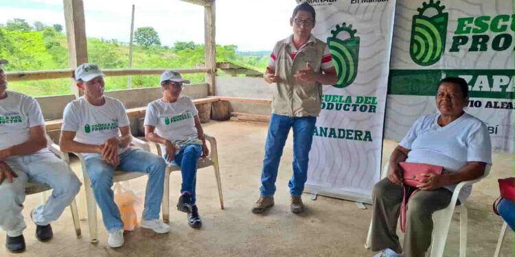 Escuela Ganadera Zapallo fortalece la producción pecuaria con capacitación práctica para productores