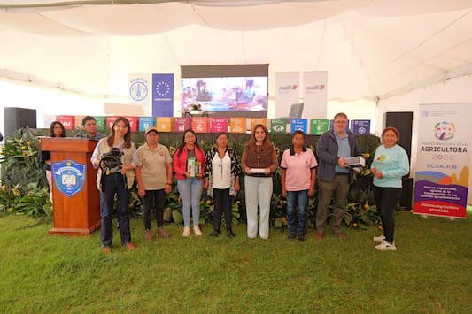 Producción y conservación avanzan juntas en Íntag gracias al Proyecto Paisajes Andinos