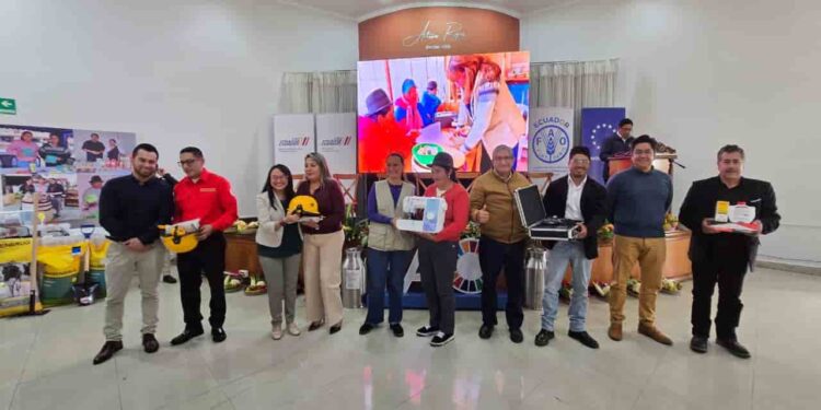 Proyecto Paisajes Andinos fortalece la producción rural y la conservación en Bolívar